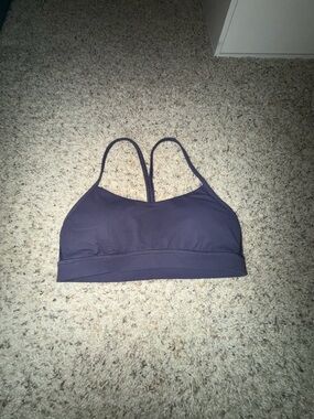 lululemon athletica Plum Purple Thin-Strap Sports Bralette